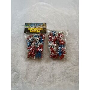 Larami Corp 40 Piece Vintage Space Men Authentic Action Models Durable Plastic